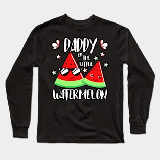 Daddy Of The Little Watermelon Long Sleeve T-Shirt